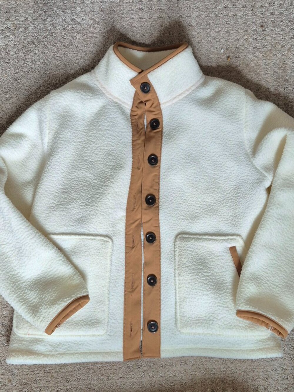 Womens Petite Button Jacket